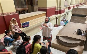 «جولات أتوبيس الفن الجميل».. فعاليات متنوعة للأطفال بالمتحف المصري