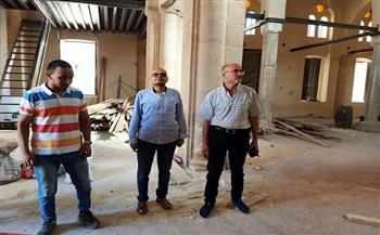محافظ كفر الشيخ يوجه بالإسراع من انتهاء ترميم مسجد «أبو غنام» الأثري في بيلا