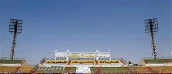 ملعب المقاولون العرب يتزين لاستضافة مباراة الزمالك وسيراميكا كليوباترا 