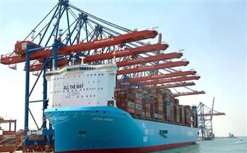 «اقتصادية قناة السويس» تستقبل ثالث سفن ميرسك العاملة بالوقود الأخضر بميناء شرق بورسعيد