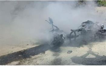 إصابات جراء استهداف مسيرة إسرائيلية لدراجة نارية
