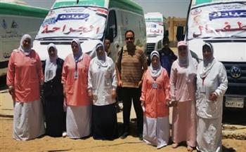 محافظ بني سويف: 900 مريض يستفيدون من خدمات قافلة طبية مجانية بالفشن
