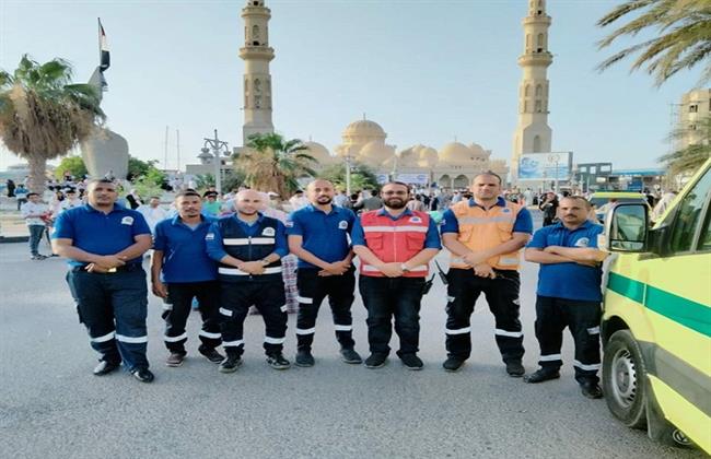 إسعاف البحر الأحمر ترفع درجة الاستعداد لتأمين المساجد و الشواطئ خلال احتفالات عيد الأضحى 