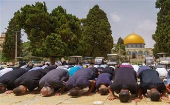 الأوقاف الإسلامية بالقدس: 40 ألف فلسطيني أدوا صلاة عيد الأضحى في المسجد الأقصى
