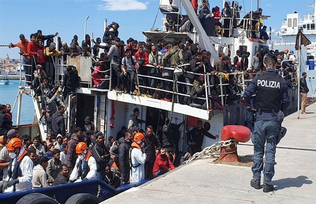 إيطاليا: وصول 173 مهاجرًا إلى جزيرة لامبيدوزا