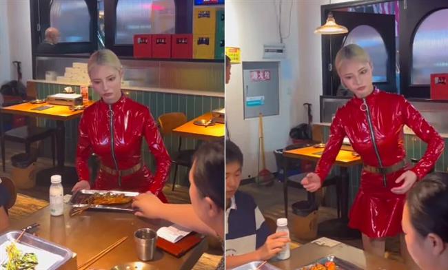 روبوت أم إنسان؟.. فيديو لنادلة في مطعم صيني يثير جدلًا واسعًا
