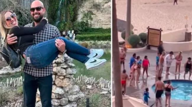 رحلة رومانسية تتحوّل إلى مأساة.. وفاة زوج صعقًا في حوض فندق