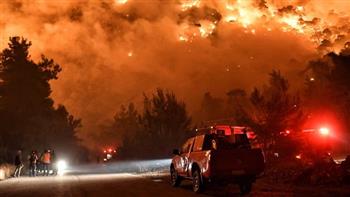 إخلاء أطراف العاصمة اليونانية بسبب حرائق الغابات