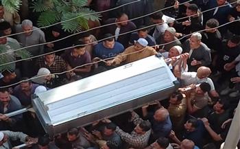 تشييع جثمان نورهان ناصر في مسقط رأسها بالمنوفية