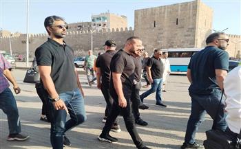 وصول أعضاء مجلس إدارة الأهلي للمشاركة في جنازة ضحية حادث ستاد برج العرب