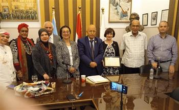 لقاء مع كاميليا صبحي حول إشكاليات الترجمة باتحاد كتاب مصر