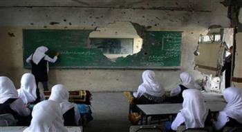 التربية والتعليم الفلسطينية: 630 ألف طالب مدرسي محرومون من تلقي التعليم في قطاع غزة