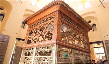 محافظ كفر الشيخ: قرب انتهاء أعمال ترميم مسجد «أبو غنام» الأثري ببيلا