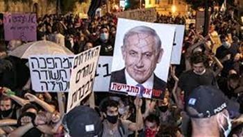 مظاهرات في تل أبيب تطالب برحيل نتنياهو