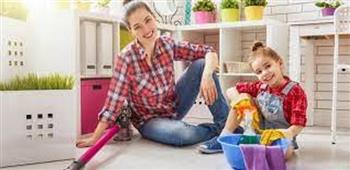 للأمهات.. 5 نصائح لجعل أطفالك يشاركون في الأعمال المنزلية