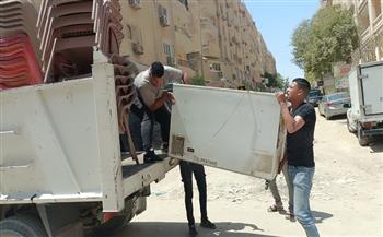 محافظ الجيزة: رفع 2300 حالة تعد وإشغالات للمقاهي والمحال التجارية بحدائق الأهرام