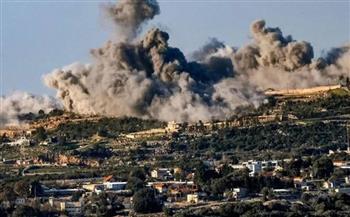 طيران الاحتلال الإسرائيلي يشن غارة جوية على بلدة كفر شوبا في الجنوب اللبناني