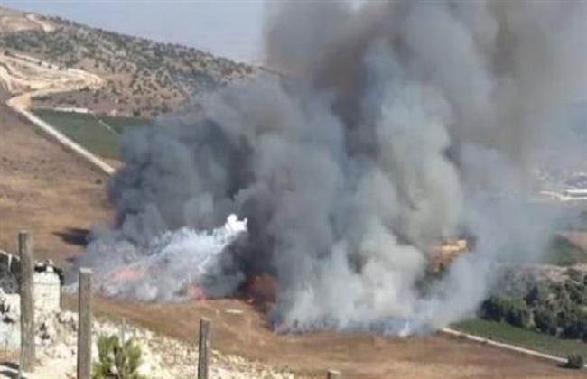 طيران الاحتلال الإسرائيلي يشن غارة جوية على بلدة كفر شوبا في الجنوب اللبناني