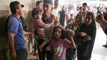 سقوط عدد من الجرحى في قصف إسرائيلي استهدف مدرسة في حي الدرج وسط غزة