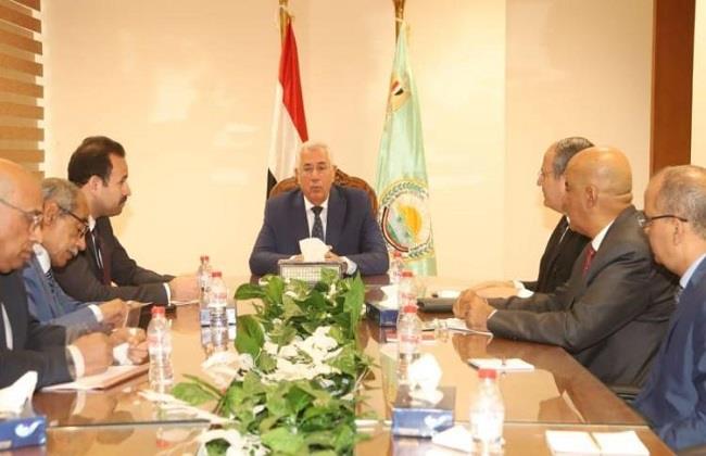 وزير الزراعة يبحث مع مدير جهاز مستقبل مصر التعاون لتحقيق رؤية الدولة في المجال الزراعي