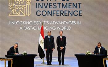 رئيس الوزراء يشهد توقيع اتفاقيتين تجاريتين بين الشركة المصرية للاتصالات وميدوسا الأوروبية