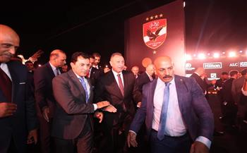 أشرف صبحي يحضر حفل تدشين مشروع القرن في الأهلي