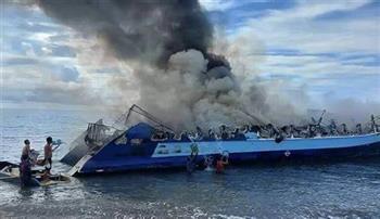 مصرع 6 أشخاص جراء انفجار قارب صيد في الفلبين