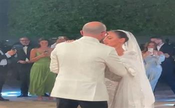 حفل زفاف الفنانة جميلة عوض على المونتير أحمد حافظ داخل القلعة (صور)