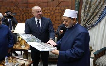شيخ الأزهر يبحث مع رئيس أذربيجان تعزيز العلاقات الثنائية وتحقيق الوحدة الإسلامية