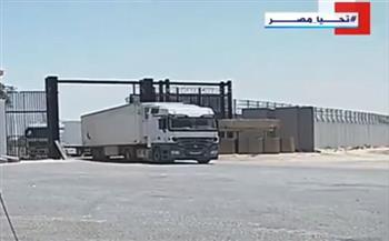 عبور شاحنات أمصال ولقاحات و 8 شاحنات وقود من معبر رفح لأهالي غزة