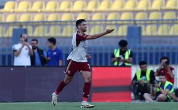 طاهر محمد أفضل لاعب في مباراة الأهلي وطلائع الجيش بالدوري الممتاز