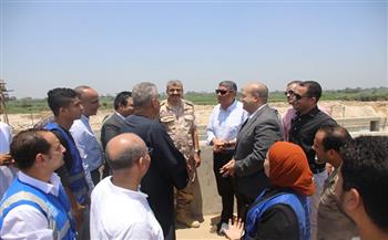 محافظ الجيزة يتفقد المشروع القومي «مستقبل مصر» بمنشأة القناطر