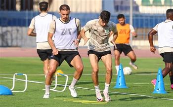 المصري يواصل تدريباته استعدادًا للمقاولون العرب في الدوري