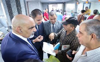نائب وزير الصحة يتفقد عيادة ناصر التابعة للهيئة العامة للتأمين الصحي بمحافظة القاهرة