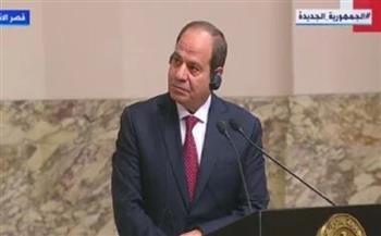 الرئيس السيسي: هناك زخم في العلاقات الصربية المصرية 
