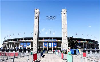 يورو 2024.. الملعب الأولمبي يتزين لاستضافة نهائي البطولة
