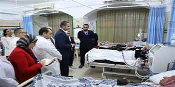 نائب وزير الصحة يقوم بجولة تفقدية في مستشفى القاهرة الجديدة التخصصي 