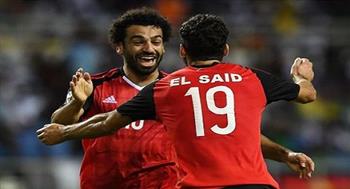 محمد صلاح يهنئ عبد الله السعيد بعيد ميلاده