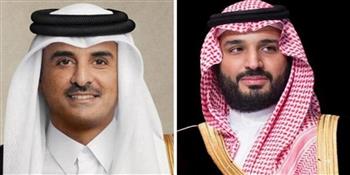 ولي العهد السعودي يتلقى رسالة خطية من أمير قطر تتعلق بالعلاقات بين البلدين