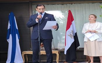 سفير مصر في هلسنكي يشيد بالعلاقات المتميزة مع فنلندا