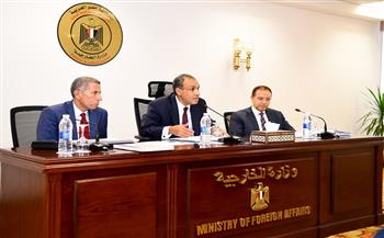 وزير الخارجية يشهد مراسم أداء القسم للدفعة الجديدة من الملحقين الدبلوماسيين| صور