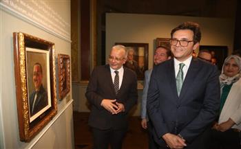 وزير الثقافة يفتتح معرض «في صحبة محمود سعيد»