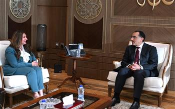 رئيس الوزراء يلتقي سفيرة الولايات المتحدة الأمريكية بالقاهرة لبحث التعاون المشترك
