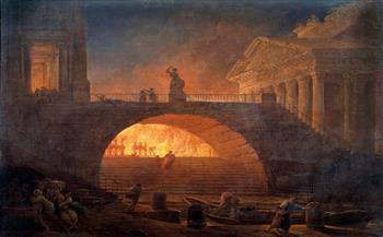 حريق روما الكبير.. كارثة تاريخية هزت الإمبراطورية الرومانية