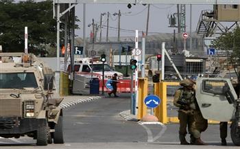 الاحتلال الإسرائيلى يشدد إجراءاته العسكرية على حاجز تياسير شرق بلدة طوباس