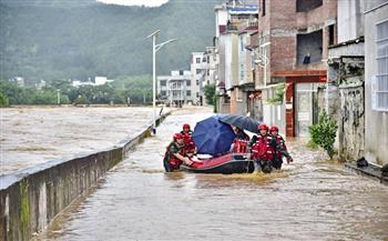30 شخصا في عداد المفقودين نتيجة فيضانات تضرب جنوب غرب الصين