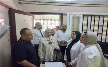 رئيس قطاع الطب العلاجي بوزارة الصحة يتابع سير العمل بمستشفيات الإسكندرية