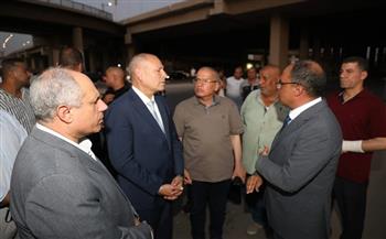 محافظ القاهرة يتابع أعمال التطوير الجارية بشارعي أحمد زكي والفيوم