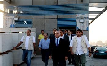 وزير النقل يتفقد تقدم أعمال تطوير المرحلة الثانية للطريق الدائري حول القاهرة الكبرى