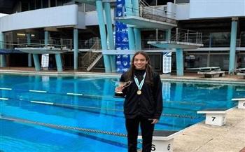 ملك توفيق أصغر لاعبة تمثل ألعاب الماء في الأولمبياد وثاني أصغر لاعبة بالبعثة المصرية في باريس
